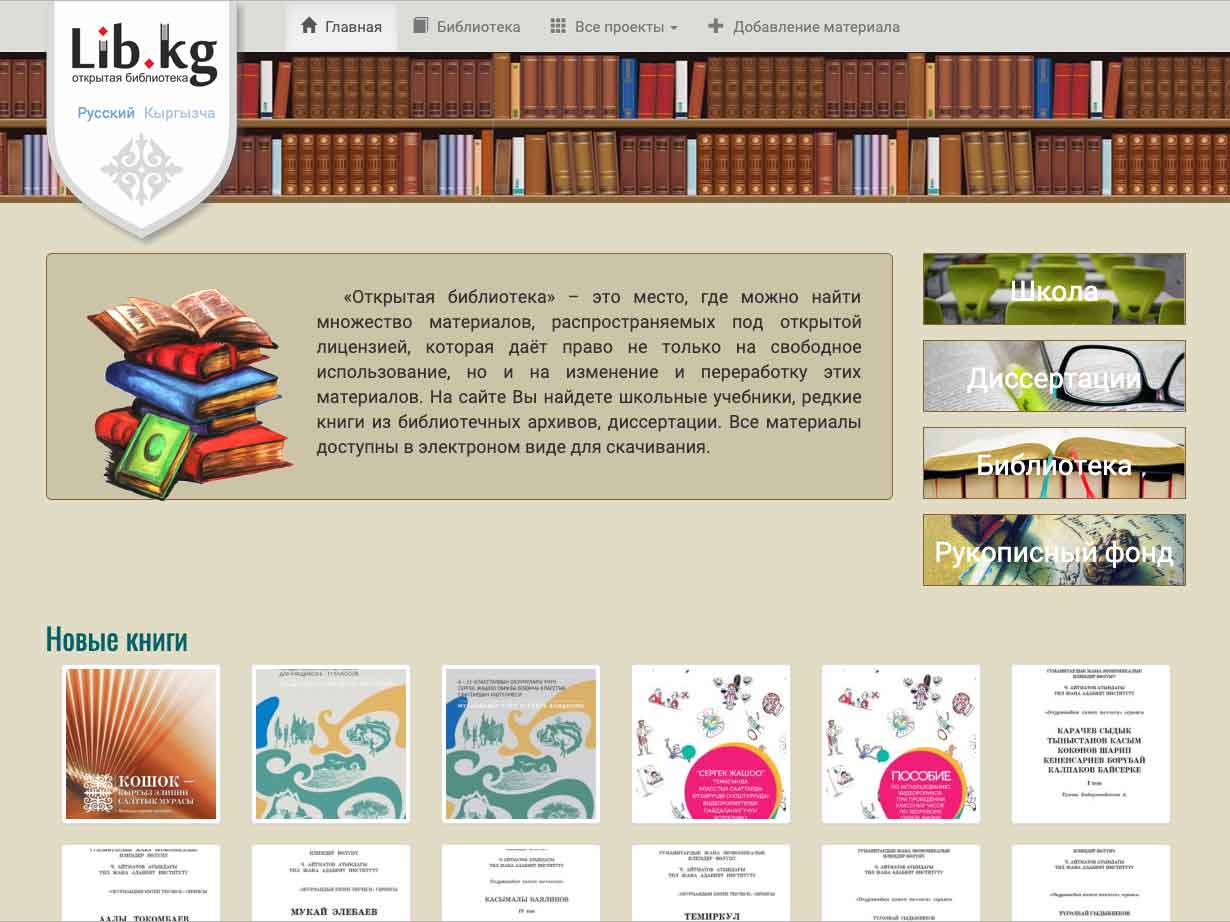 website design for tili.kg